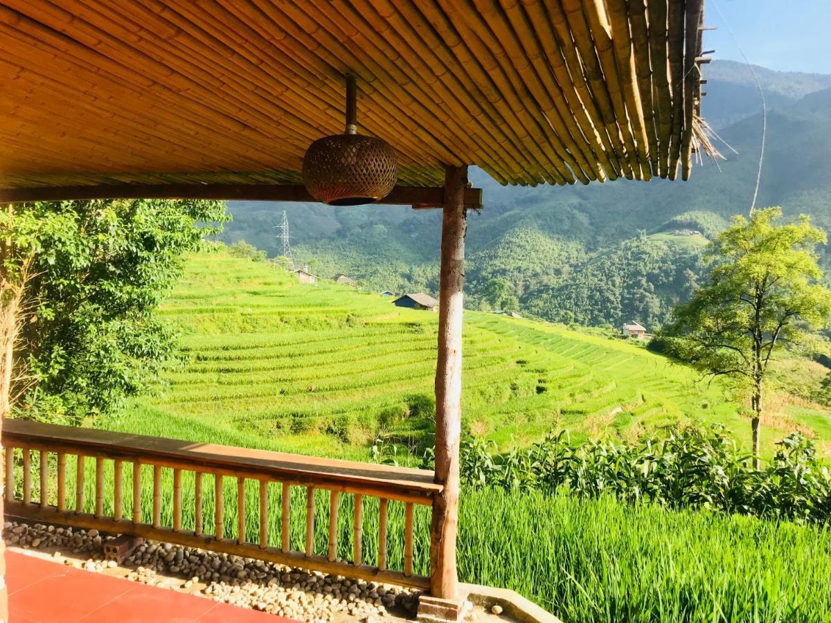 Sapa Hmong Bungalow Homestay Exteriör bild