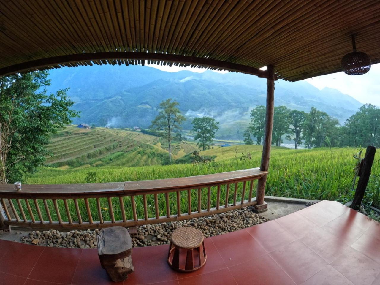 Sapa Hmong Bungalow Homestay Exteriör bild