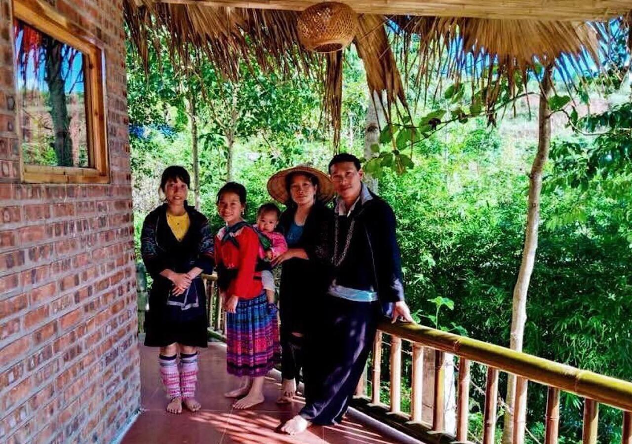 Sapa Hmong Bungalow Homestay Exteriör bild